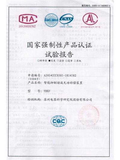 YDXF 試驗(yàn)報(bào)告